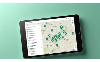 Local SEO map on screen