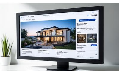 Luxury home listing page design