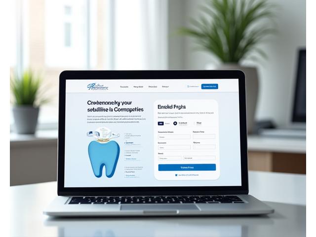 Mobile-responsive website design for a Philadelphia dental clinic, showcasing patient portal and online booking. Results: 400% increase in online appointment bookings.