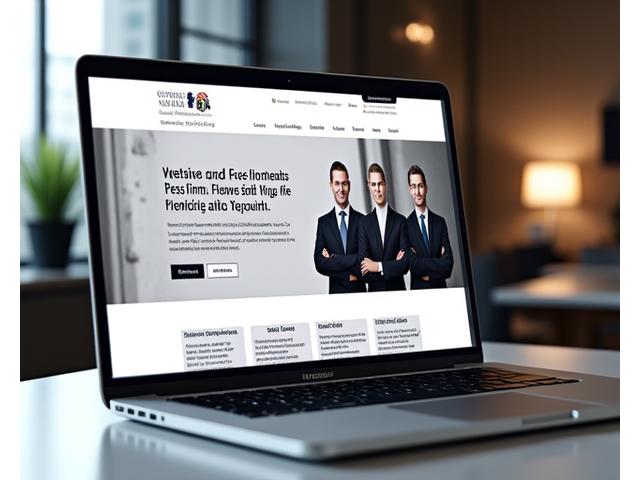 Modern website for a Philadelphia law firm, highlighting areas of practice and a secure client portal. Results: 350% growth in qualified case inquiries.